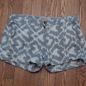 Lucky Brand Leela Ikat Short Shorts 29